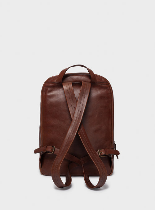 BP02 Backpack Dark-Brown - View 2