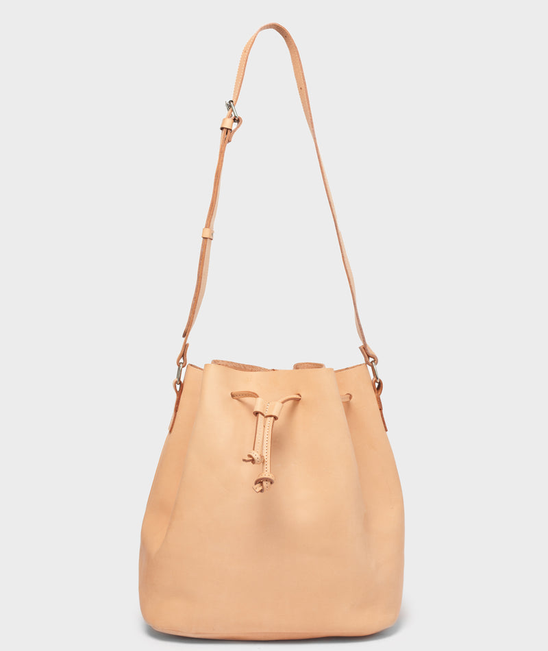 Black Leather Bucket Bag with front pocket #bd1 - Chase & Hide Pty Ltd